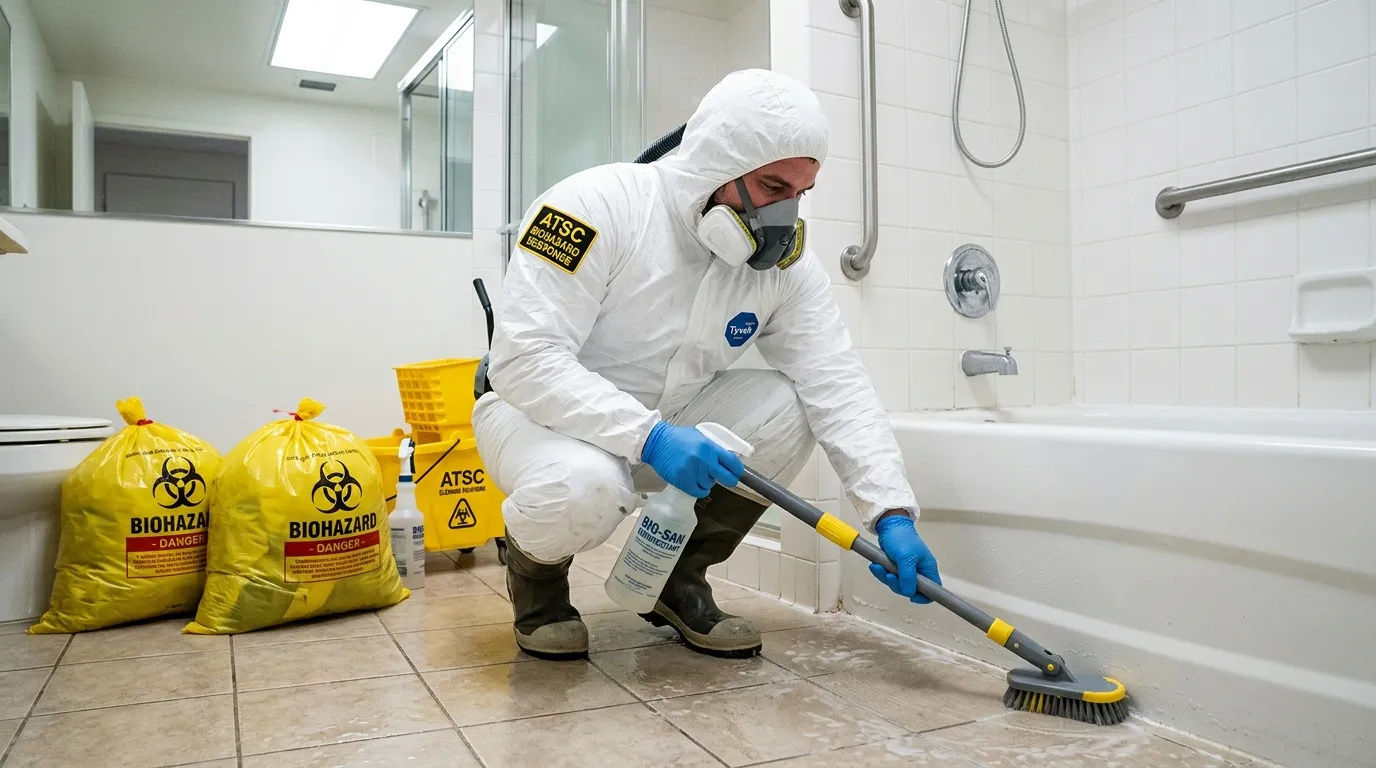 Decontamination equipment deployed for Blood Cleanup in Springs